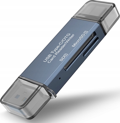 Picture of Czytnik Czytnik kart USB3.0 + TypeC