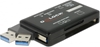 Изображение Delock SuperSpeed USB 5 Gbps Card Reader for CF / SD / Micro SD / MS / M2 / xD memory cards