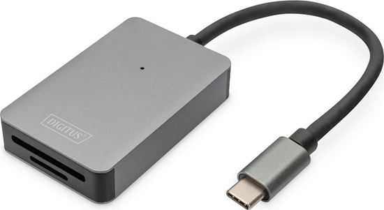 Picture of Digitus USB-C Card Reader, 2 Port, High Speed
