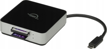 Изображение Czytnik OWC Atlas Dual CFexpress + SD Card Card Reader: USB-C Dual-slot CFexpress Type B and SDXC UHS-II Card Reader