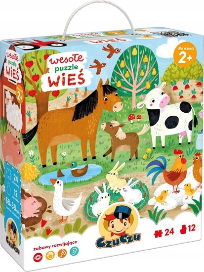 Picture of Czuczu Wesoe puzzle 24 elementy