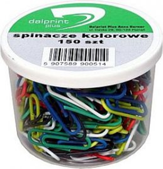Picture of Dalprint Spinacze kolorowe 150szt.