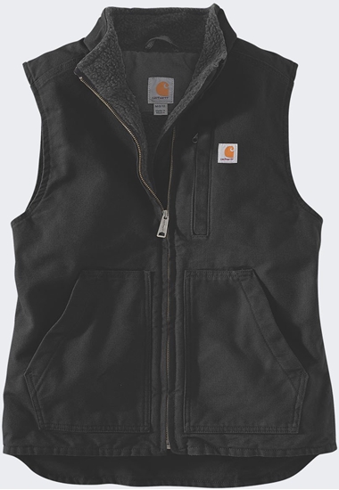 Picture of Damska Kamizelka Carhartt Sherpa Mock Neck Black