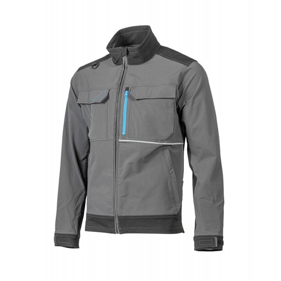 Picture of Darba jaka elastīga Tauber tumši pelēka 2XL (56)