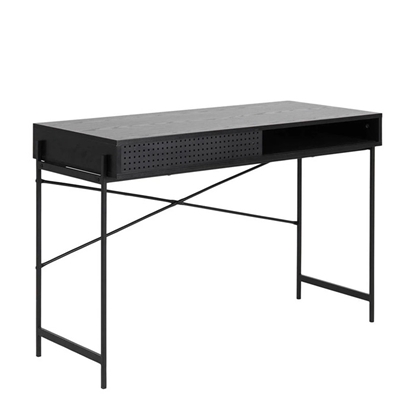 Picture of Datorgalds ANGUS 110x50xH75cm melns