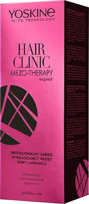 Picture of DAX YOSKINE Hair Clinic Mezo Therapy Profesjonalny zabieg wygadzajcy wosy - efekt laminacji