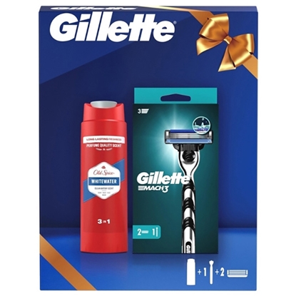 Изображение Dāvanu komplekts Xmass Gillette Mach 2up + OS SG 250ml CE