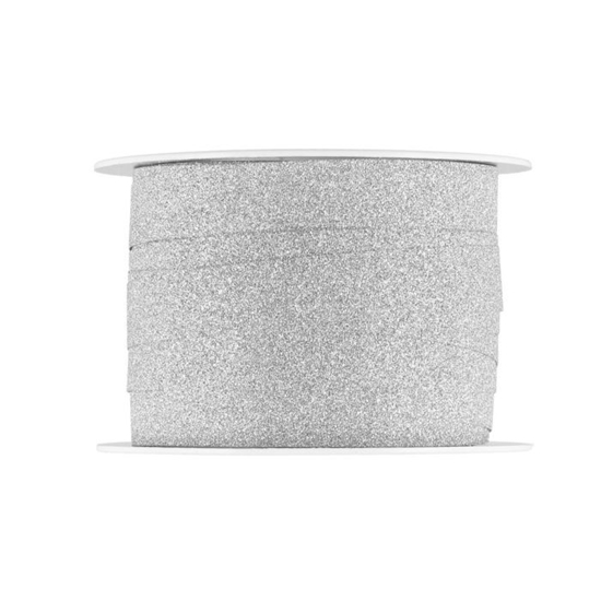Picture of Dāvanu lenta Kapel  glitter sudraba 10mx10mm