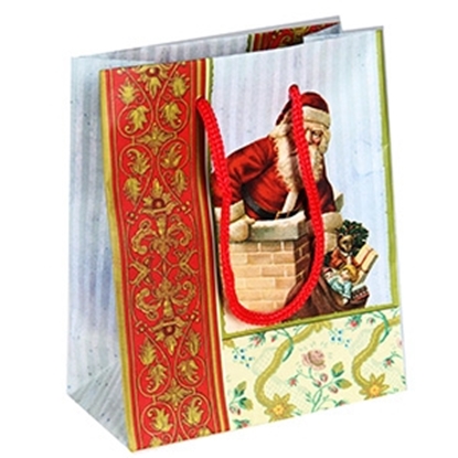Picture of Dāvanu maisiņš Ziemassvētku 11x6x13,5cm