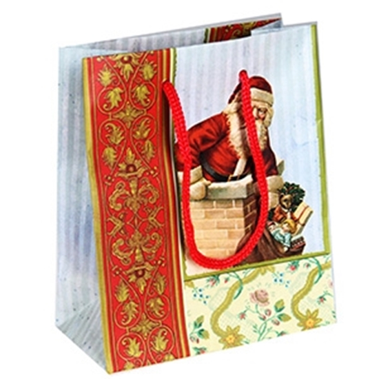 Picture of Dāvanu maisiņš Ziemassvētku 11x6x13,5cm