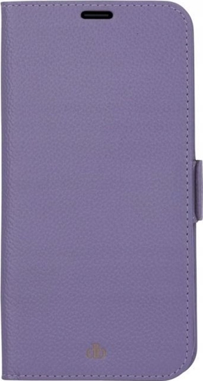 Изображение dbramante New York - iPhone 13 Pro Max 6.7" - Daybreak Purple - full grain pebbld leather cover