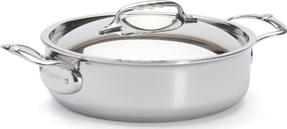 Picture of De Buyer De Buyer Affinity Saucepot low with lid 20 cm
