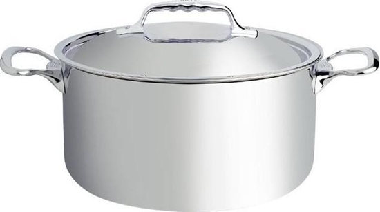 Изображение De Buyer De Buyer Affinity Saucepot Stainless Steel with lid 20 cm