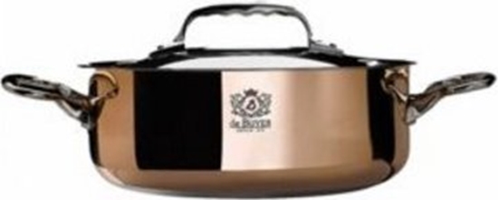 Изображение De Buyer De Buyer Prima Matera Saucepot copper/steel low 24cm induction