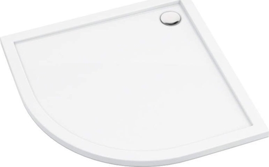 Picture of Deante Brodzik akrylowy póokrgy 80 cm