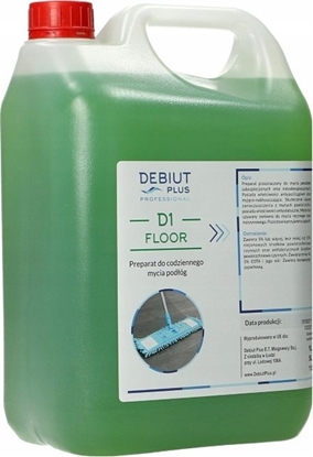 Attēls no Debiut Plus Professional Debiut Plus Professional D1 Floor - Preparat do codziennego mycia podóg - 5 l