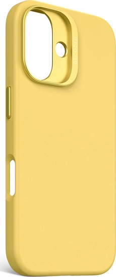 Picture of Decoded Decoded AntiMicrobial Silicone Backcover - silikonowa obudowa ochronna do iPhone 16 kompatybilna z MagSafe (popcorn)