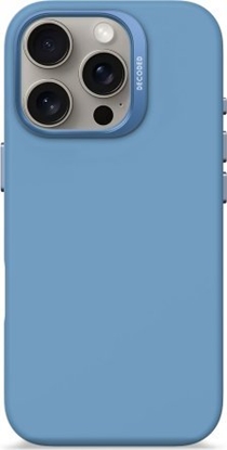 Attēls no Decoded AntiMicrobial Silicone Backc. iPhone 16 Pro Light Blue