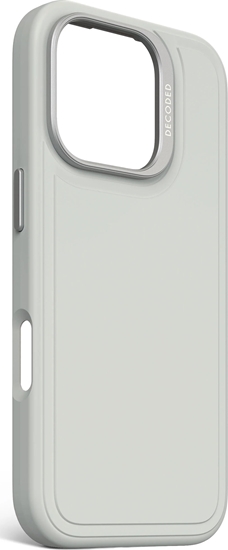 Picture of Decoded Decoded AntiMicrobial Silicone Stacks Backcover - silikonowa obudowa ochronna do iPhone 16 Pro kompatybilna z MagSafe (stone gray)