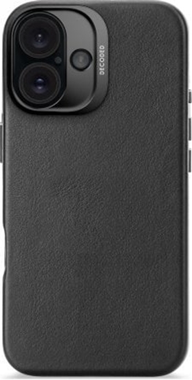 Picture of Decoded Leather Backcover iPhone 16 Black