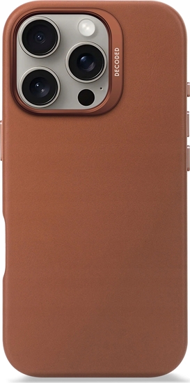 Picture of Decoded Leather Backcover iPhone 16 Pro Tan