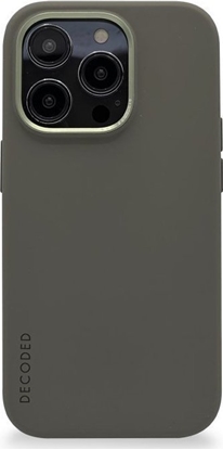 Attēls no Decoded Decoded Silicone BackCover, olive - iPhone 14 Pro Max