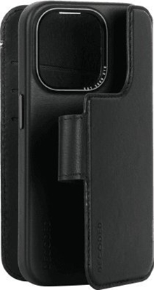Attēls no Decoded Etui skórzane Decoded Detachable Wallet kompatybilne z MagSafe - do iPhone 15 Plus czarna