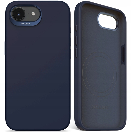 Picture of Decoded AntiMicrobial Silicone Backcover iPhone 16e Navy