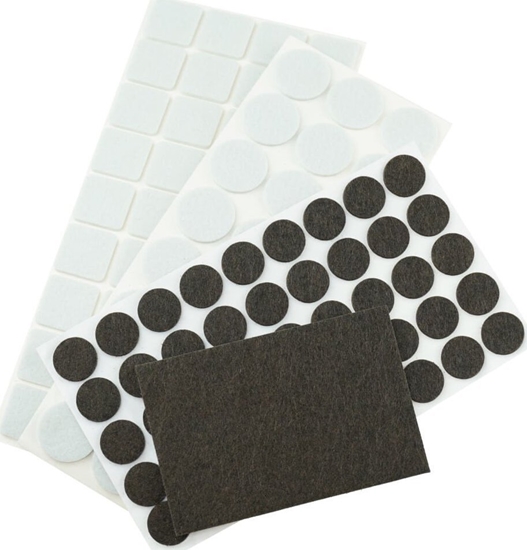 Picture of Dedra Podkadki filcowe samoprzylepne zestaw 106szt