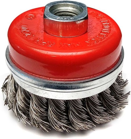 Picture of Dedra Szczotka druciana doczoowa stalowa 65mm M14 drut skrcany (F37-065)