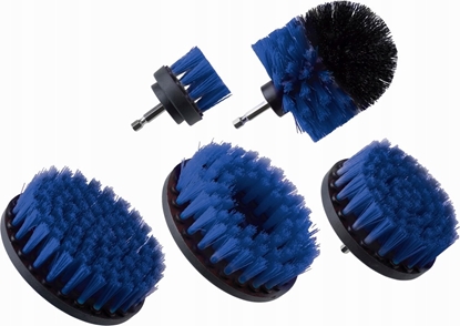 Attēls no Dedra Szczotki czyszczce na wiertark 5szt zestaw, nylon, hex,6mm