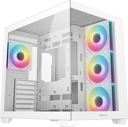 Picture of Deepcool CG530 4F WH | White | Mid Tower | Power supply included No