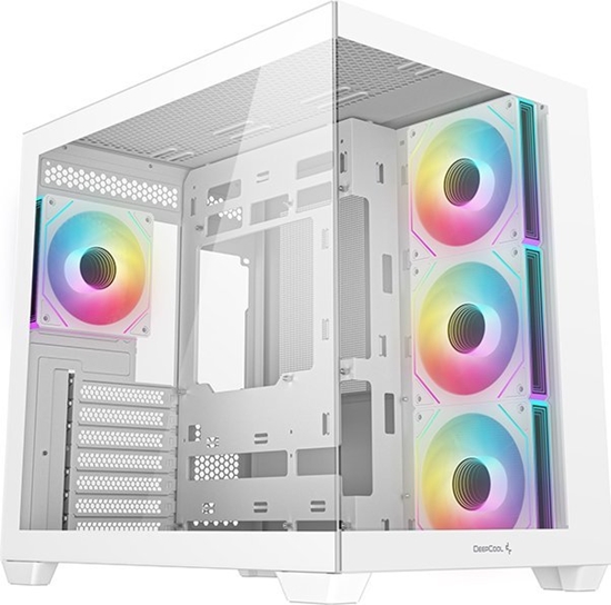Picture of Deepcool CG530 4F WH | White | Mid Tower | Power supply included No