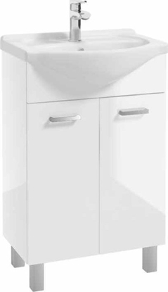 Attēls no Deftrans 207-D-05012+1520 DEFTRANS KOMPLET GAMA LUMI 50 2D WHITE (SZAFKA+UMYWALKA) // DEF.207-D-05012+1520