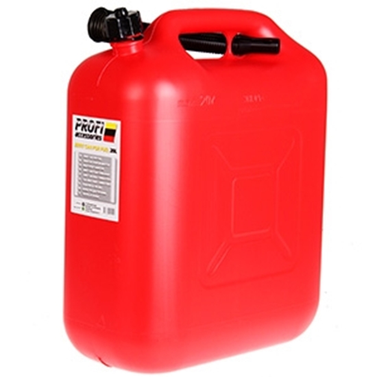 Picture of Degvielas kanna ar uzgali 20l sarkana