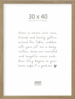 Picture of Deknudt S47CJ1             30x40 Frame solid oak