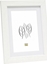 Attēls no Deknudt S66KF1 P1          15x20 Wood white w. Passepartout