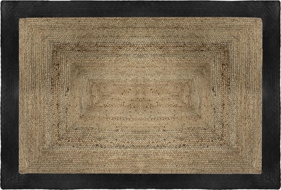 Picture of Dekoracja domu Prostoktny dywan jutowy 120x170 cm