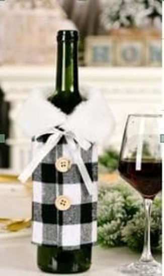 Picture of Dekoracja witeczna Apte pokrowiec na butelk