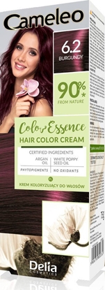 Изображение DELIA COSMETICS Cameleo Color Essence Krem koloryzujcy nr 6.2 - burgundy  1op.