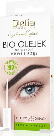 Picture of Delia Delia Cosmetics Eyebrow Expert Bio Olejek na wzrost brwi i rzs 1szt