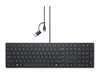 Изображение Dell | Collaboration Keyboard | KB525C | Keyboard | Wired | Ukrainian (QWERTY) | Black | USB-C