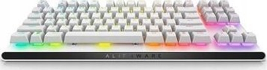 Picture of Dell AW420K Alienware Tenkeyless Gaming Keyboard Wired US CHERRY MX Red Lunar Light