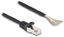 Attēls no Delock Cable RJ50 male to open wire ends S/FTP 0.25 m black