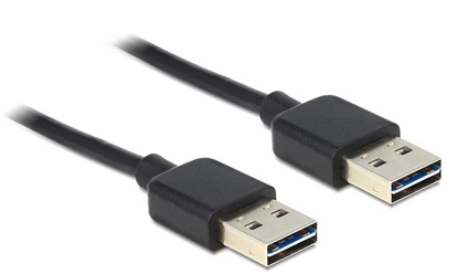 Picture of Delock Cable EASY-USB 2.0 Type-A male > EASY-USB 2.0 Type-A male 2 m black