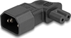 Изображение Delock Power Adapter IEC 60320 - C14 to C7, male / female, 2.5 A, 90° angled