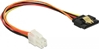 Picture of Delock Cable P4 male > SATA 15 pin receptacle 20 cm