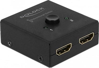 Изображение Delock HDMI 2 - 1 Switch bidirectional 4K 60 Hz compact