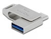 Picture of Delock USB 5 Gbps USB-C™ + Type-A Memory Stick 16 GB - Metal Housing