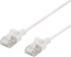 Picture of Deltaco DELTACO U/FTP Cat6a patch cable, slim, 3,8mm in diameter, 1m, white